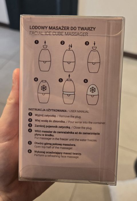 Lodowy masażer rossmann
