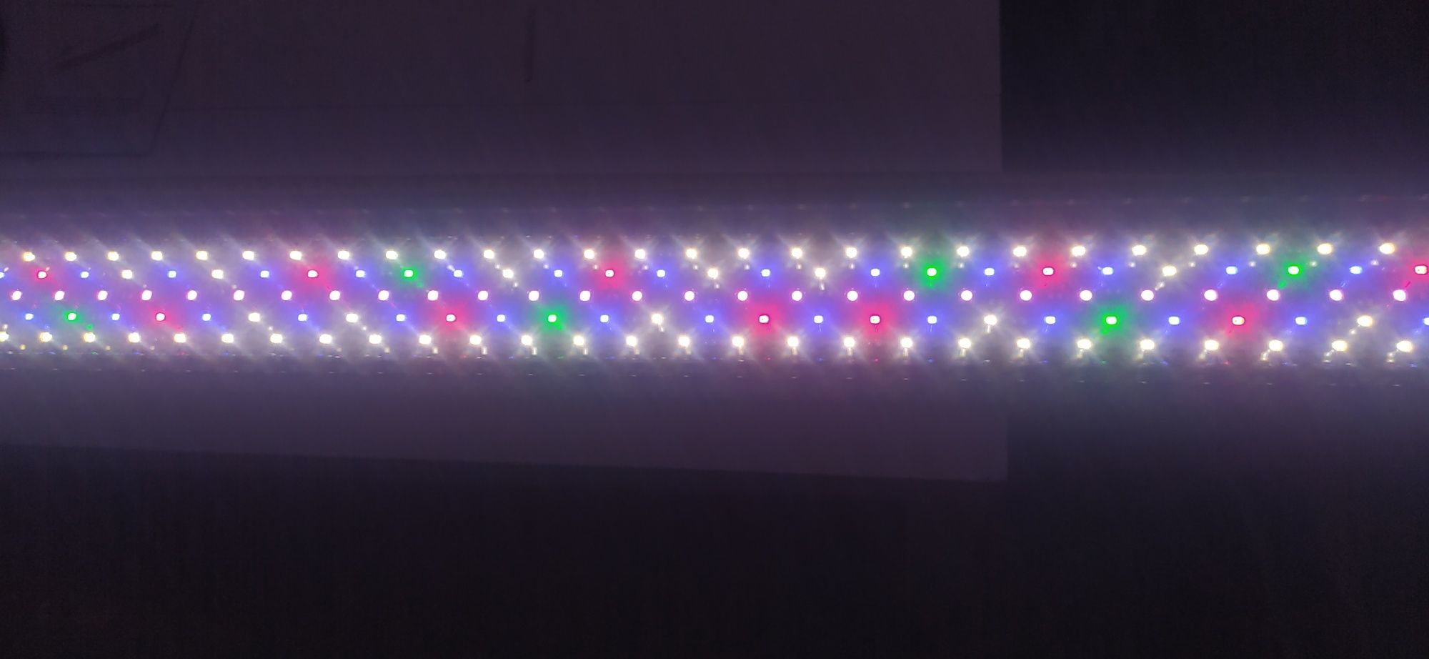 luz/iluminação led 120cm aquário plantados com programação 120/150cm