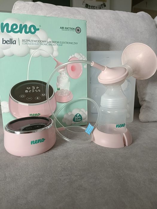 Bezprzewodowy laktator elektroniczny Neno Bella rozowy
