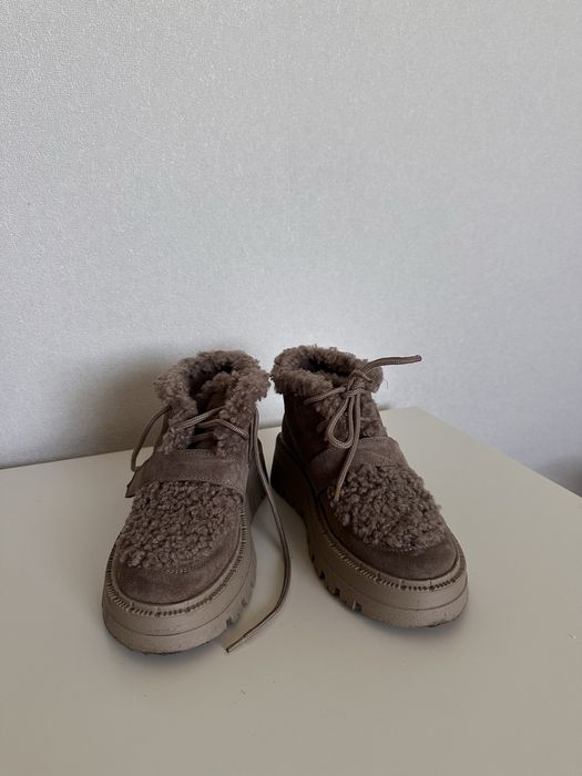 Зимові замшеві боти