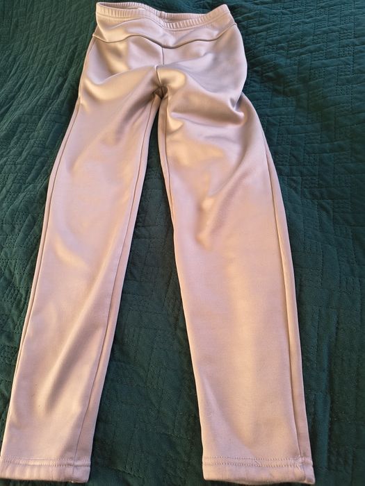 Spodnie legginsy ciepłe z polarkiem