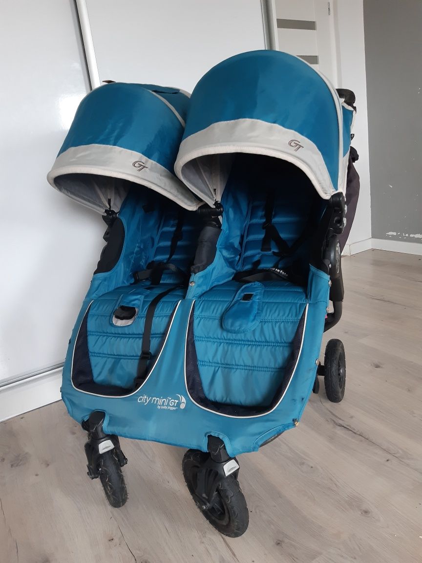 Baby Jogger, City Mini GT Double - wózek spacerowy bliźniaczy