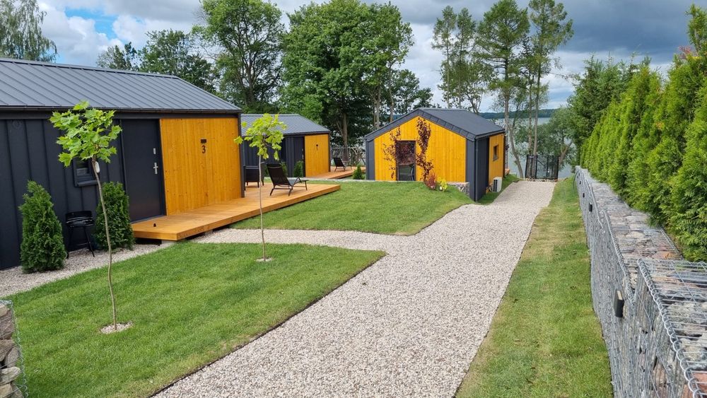 Dom "Nad Jeziorem" plaża, sauna, bania, Mazury, Kruklanki.