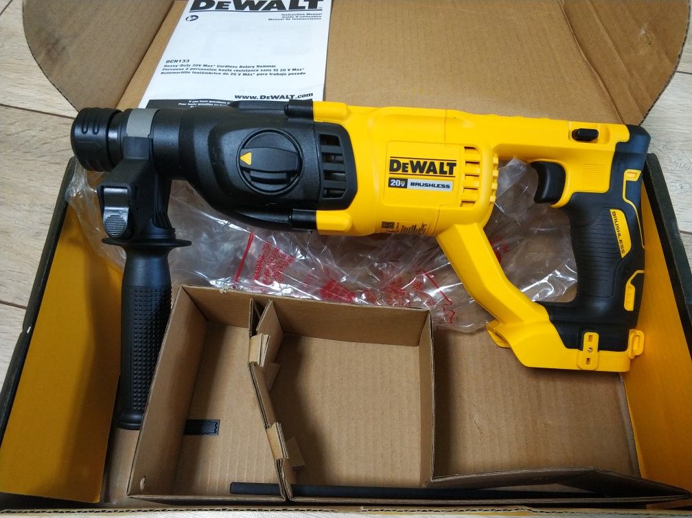 Топ!Перфоратор Аккумуляторный перфоратор DeWalt DCH133 18V-20V Max