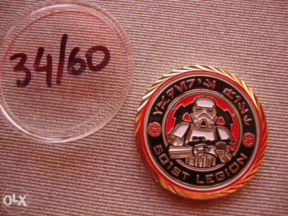 501st legion Macau, Moedas ou medalhas