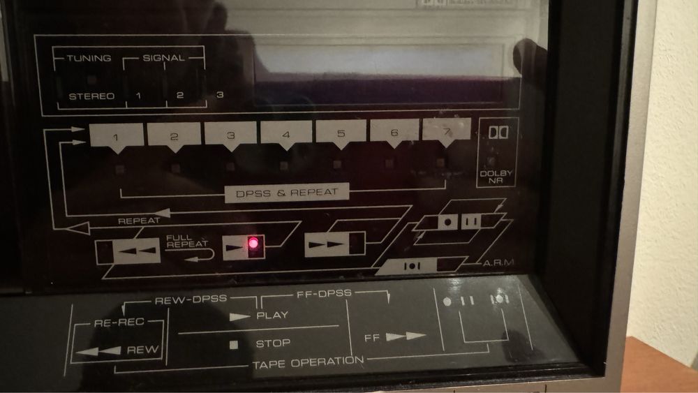 Kenwood modelo DC-20XL boombox