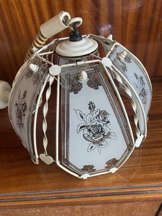 Lampa wisząca PRL