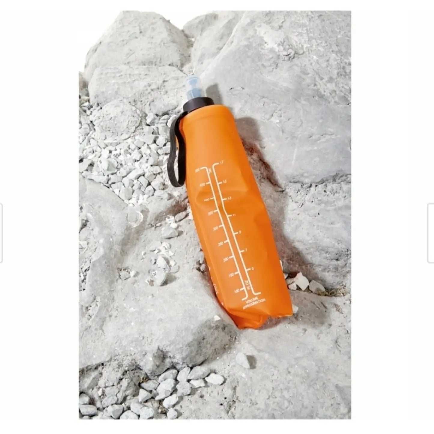 Crivit Складывающаяся силиконовая бутылка для воды 0,5l  Оранж.