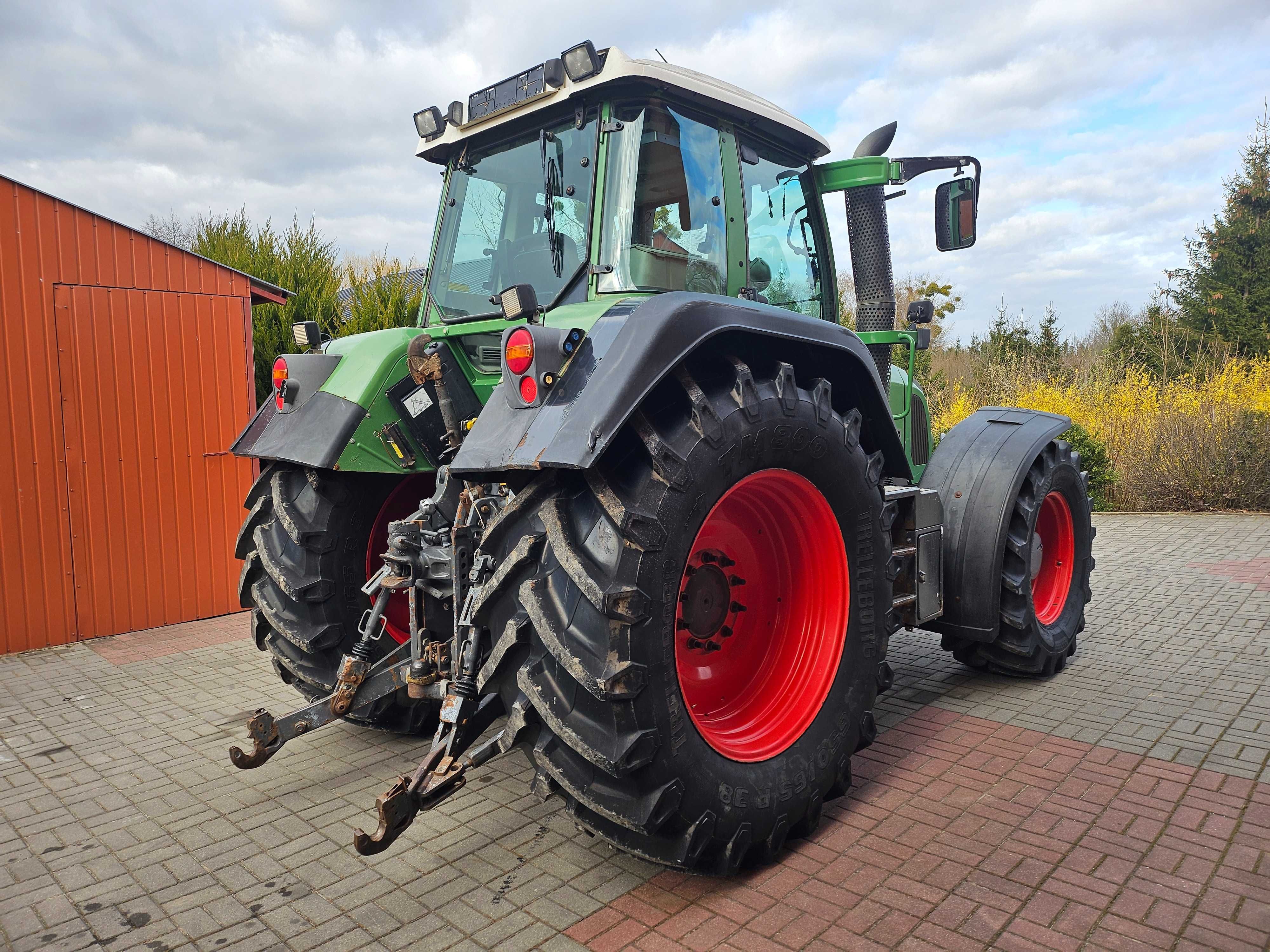 Fendt 718 Vario TMS z Niemiec Pneumatyka, 55km/h, Przedni Tuz i Wom