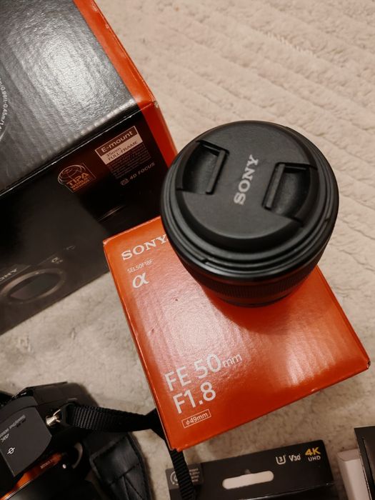 Sony a7 III ILCE-7M3 + 2 obiektywy i dodatki