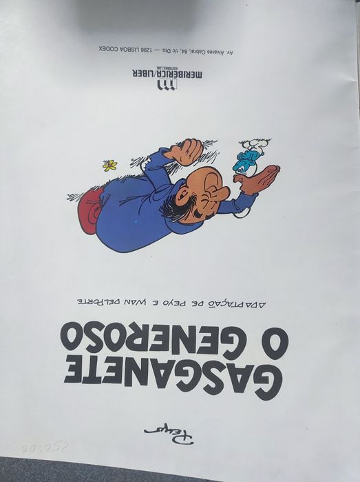 Livro antigo Estrunpfes