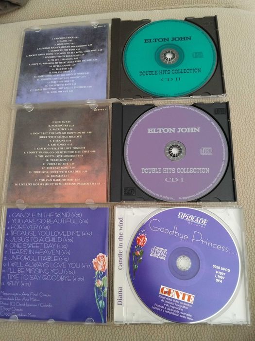 3 cds do Elton jonhn
