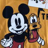 NOVA!Blusa manga comprida/camisola Disney bebé Mickey Pluto T 12-18 M