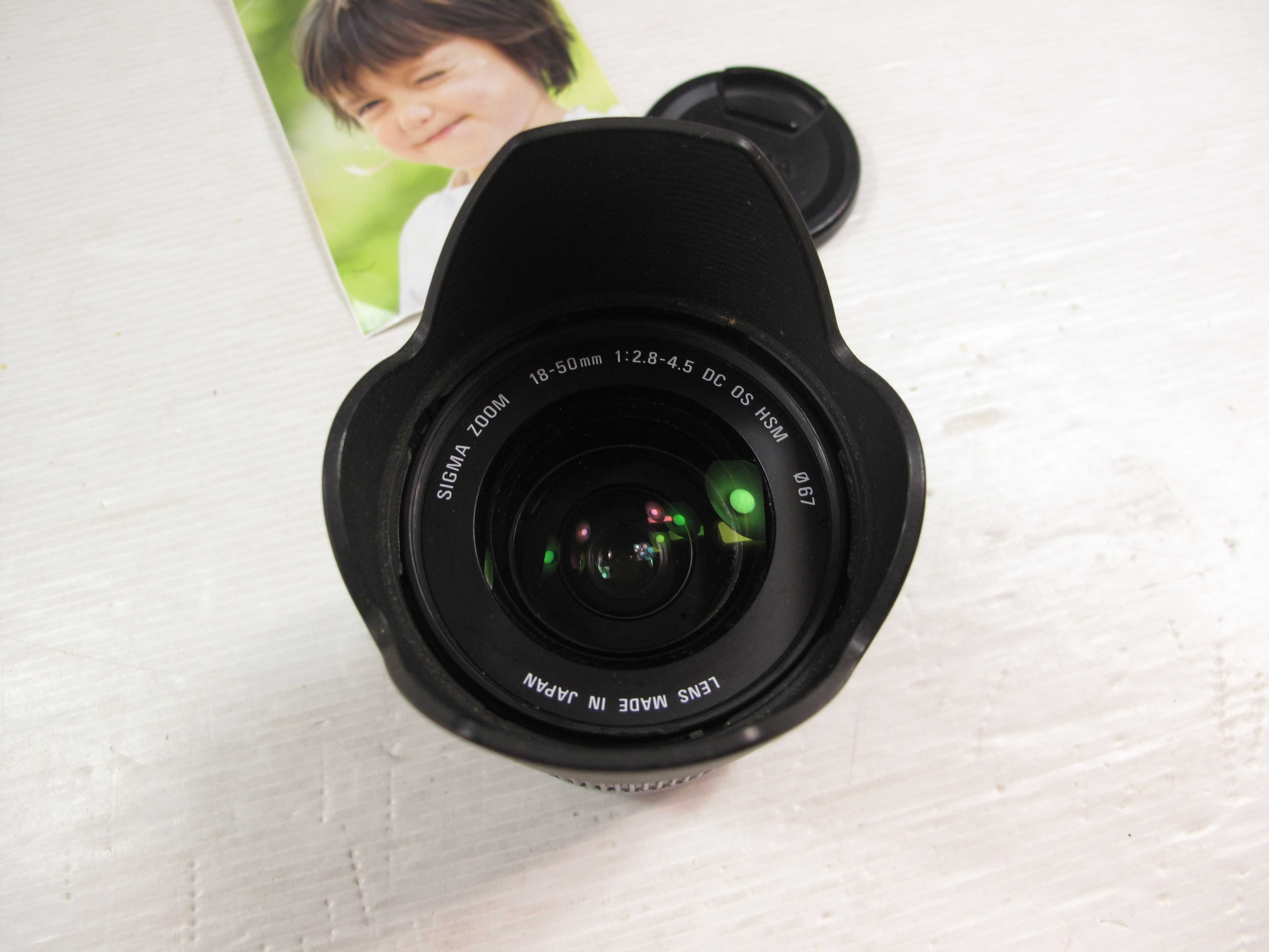 Sigma 18-50mm 2.8-4.5 DC HSM OS - Fullframe/APSC