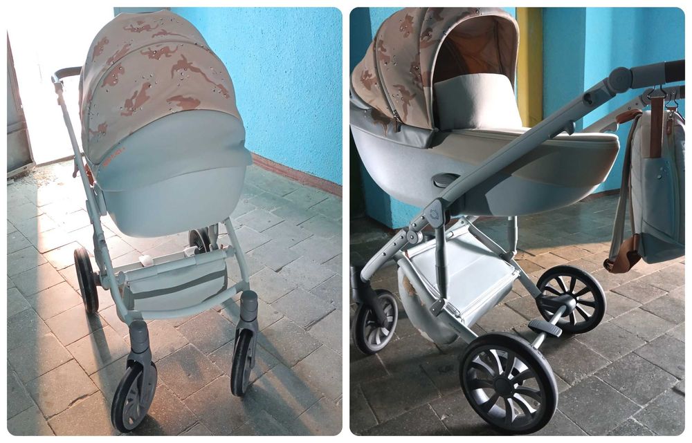 Коляска Anex 05.2023 m/type Desert hide. +Новые подшипники!