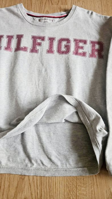 Bluza damska Tommy Hilfiger unikat oversize dresowa sportowa XS S M