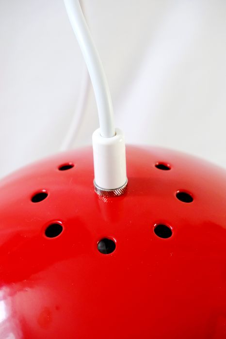 Lampa wisząca ZAOS ZR-8 żyrandol PRL Vintage po renowacji Rzadki model