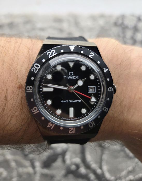 Zegarek męski Timex Q GMT TW2V38200