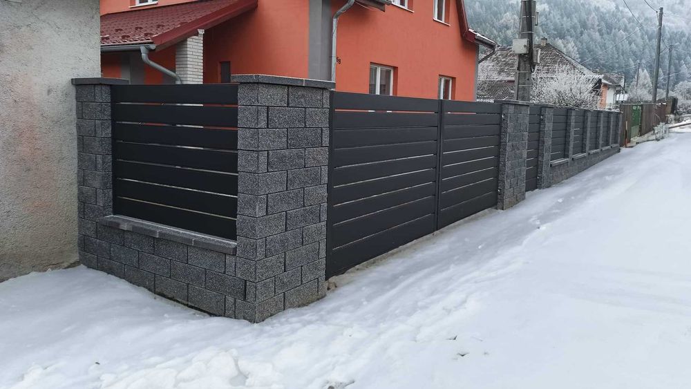 Ogrodzenia frontowe | Bloczki | Transport | Montaż