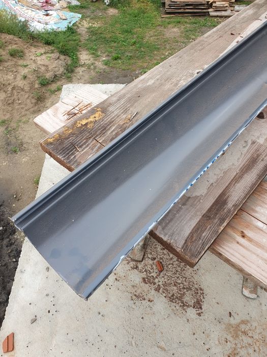Rynna Stalowa Galeco RAL 7015/135/100 185cm