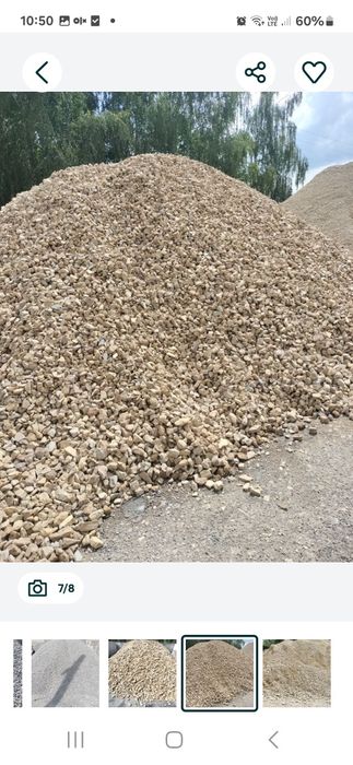 kruszywa budowlane kruszywa drogowe wywrotka Transport kliniec grys Hd