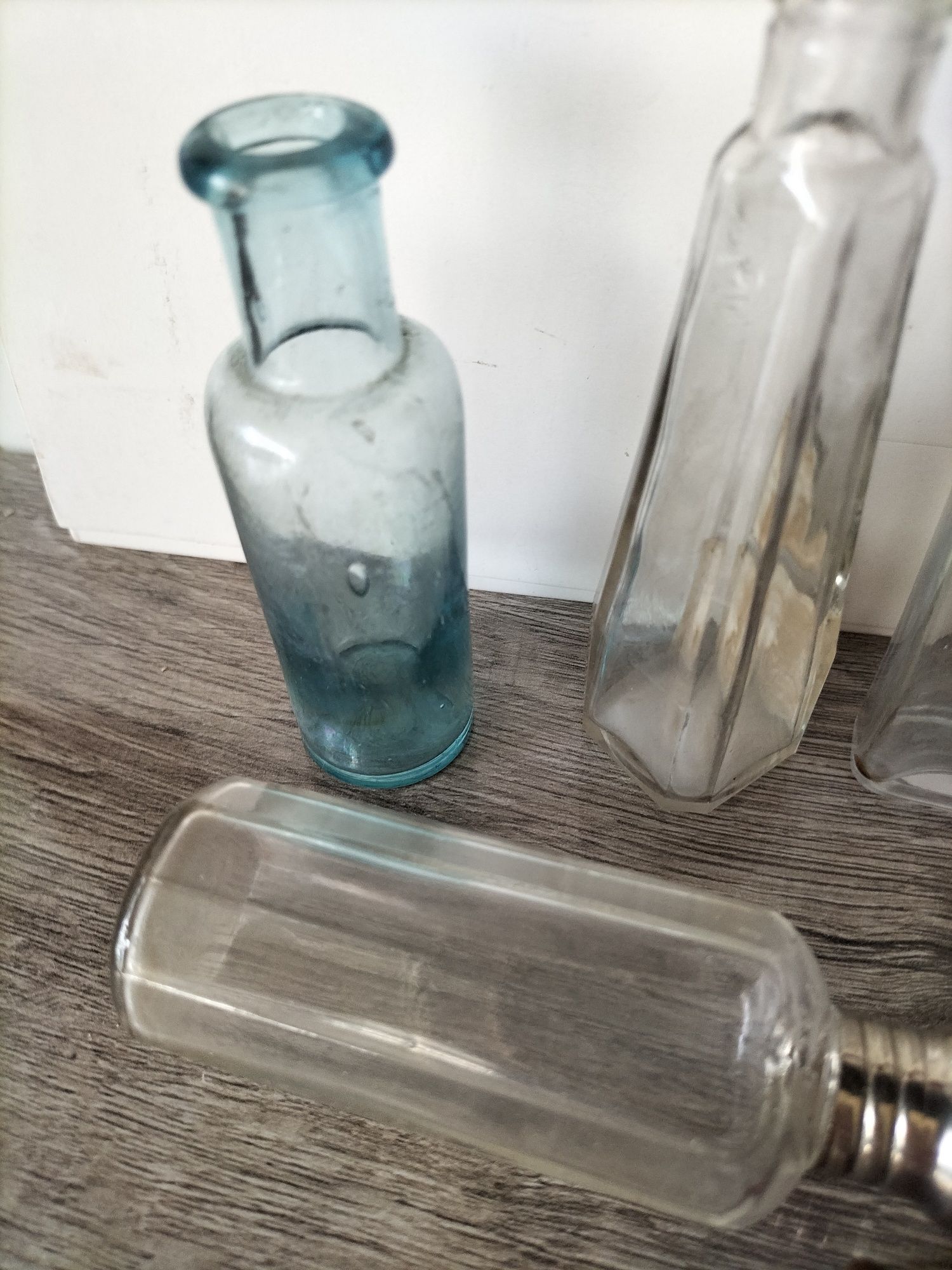 Stare szkło,opakowania,buteleczki