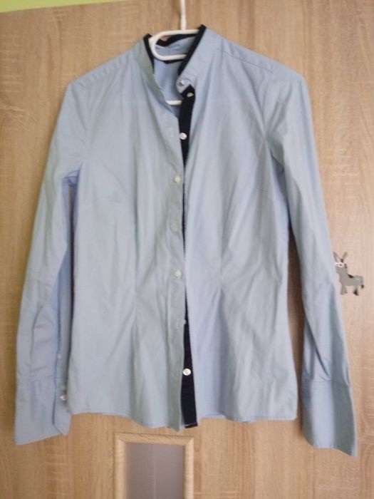 Koszula błękitna gładka