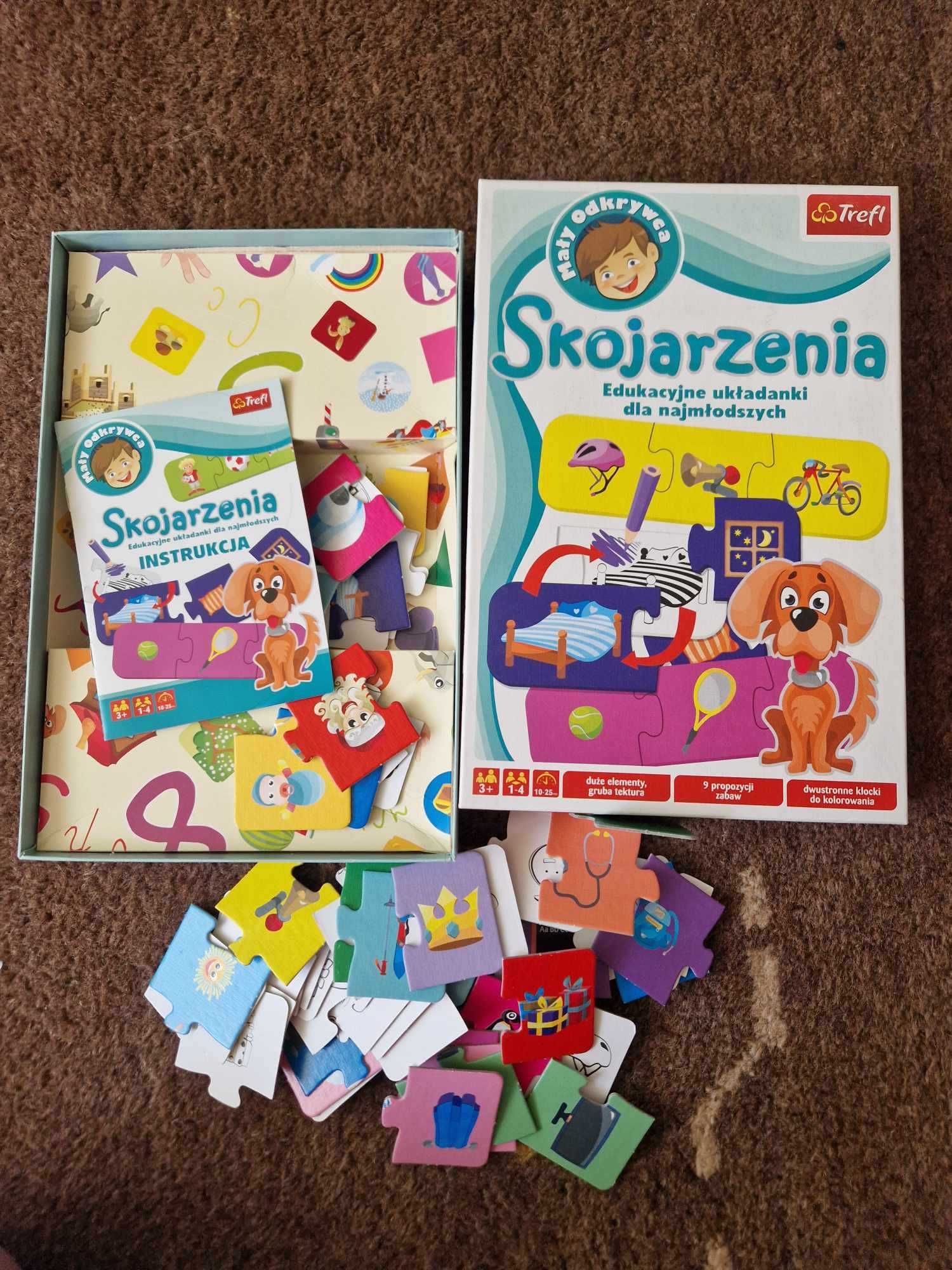 Puzzle i zabawy do nauki alfabetu oraz cyfr