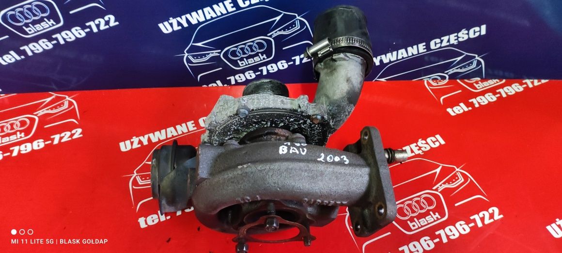 Turbosprężarka GARRETT z Audi A6 C5 2.5 180 BAU 03 Blask Gołdap