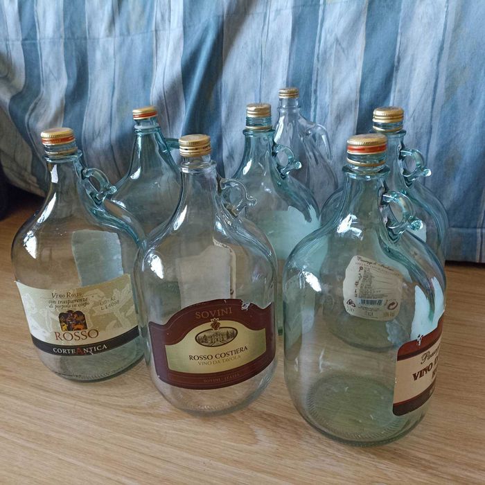 Butle na wino, nalewki,soki  5l