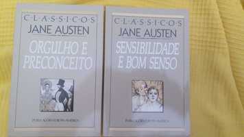 Livros Jane Austen 2 por 1 Sensibilidade Bom Senso Orgulho Preconceito