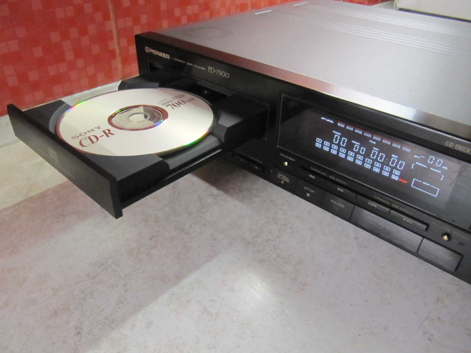 CD Проигрыватель PIONEER PD-7500 + Пульт ДУ (made in Japan)