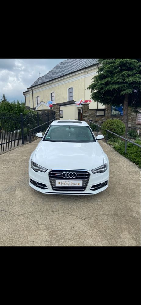 Auto do ślubu. Audi A6 S-line