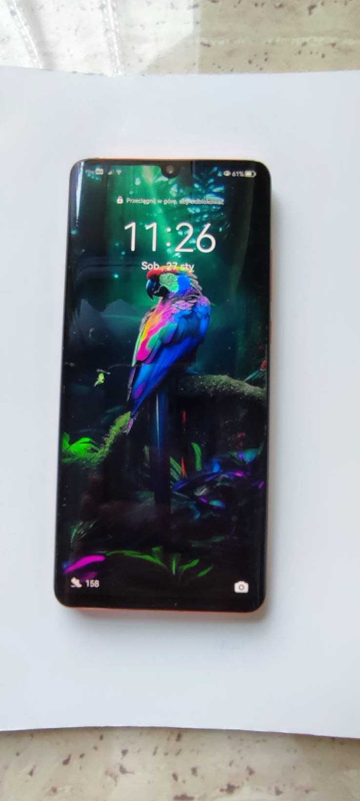 Huawei P30 Pro 256 GB Pomarańczowy stan b.dobry!  Polecam!