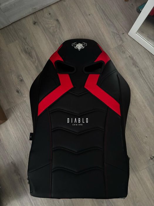 Krzesło diablo oparcie gamingowe hairs pokrowiec