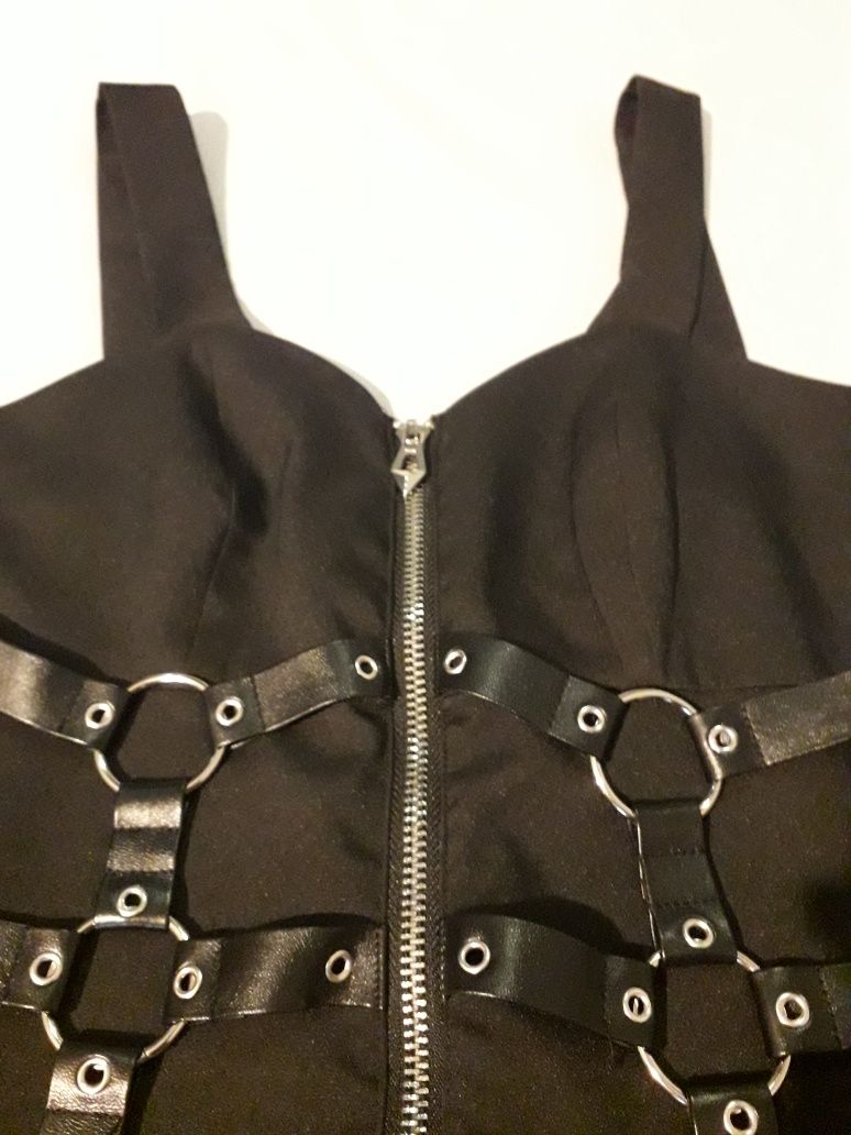 Goth metal, gotycka sukienka rozmiar S/M