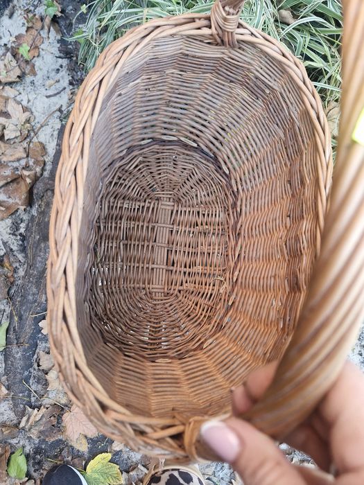 Kosz wiklinowy używany