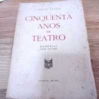 vendo livro  cinquenta anos de teatro