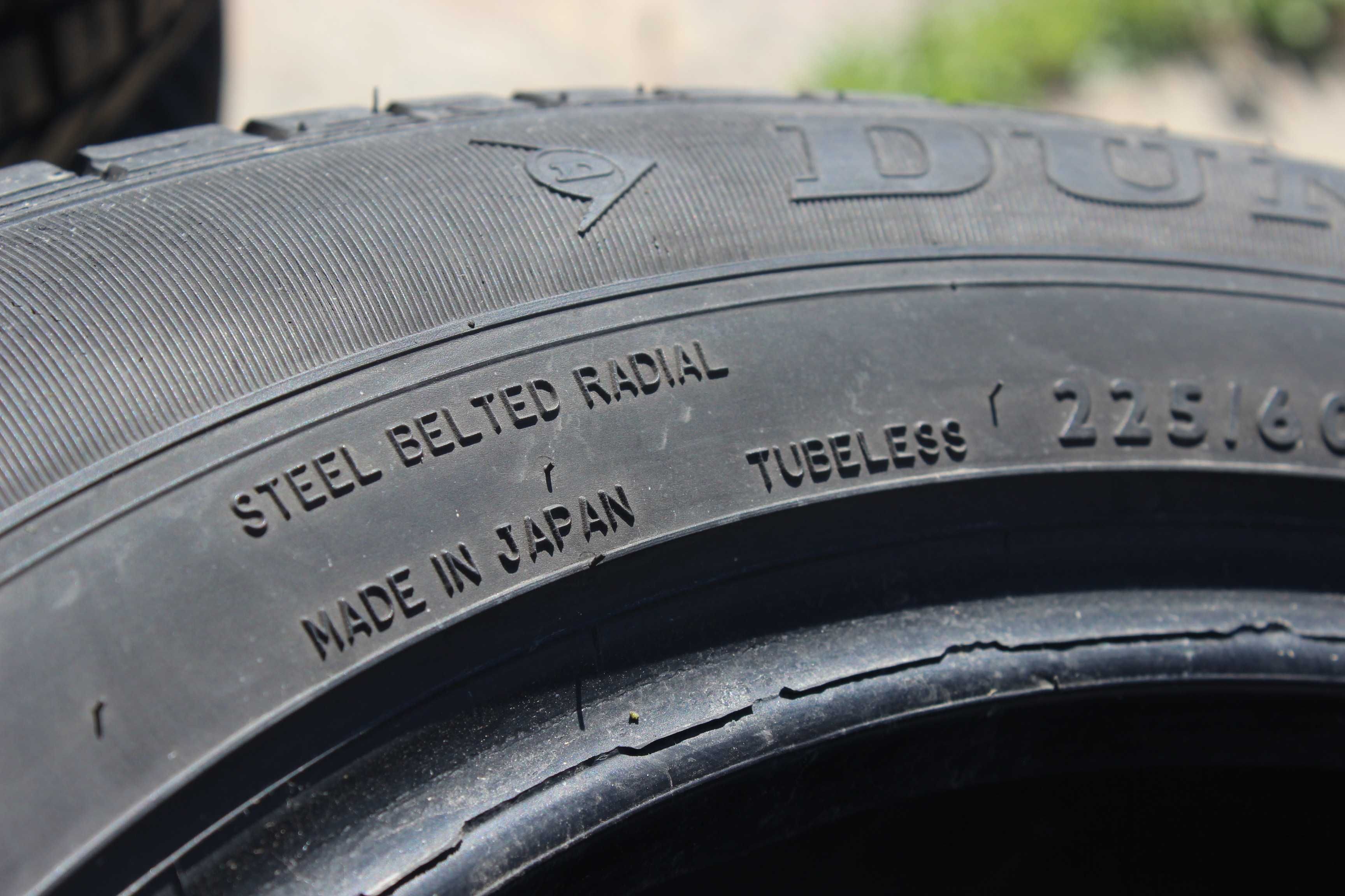 225-60-R18 DUNLOP SP SPORT -01 комплект 4штуки летней резины GERMANY