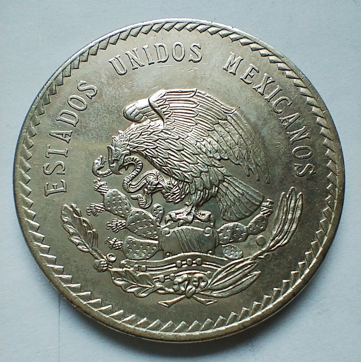Cinco 5 pesos Meksyk 1948 srebro