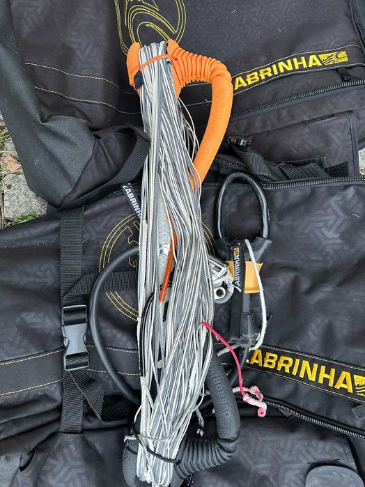 Zestaw set 3 pancernych kite 'ów Cabrinha Radar 7,10,14m+BAR  stan bdb