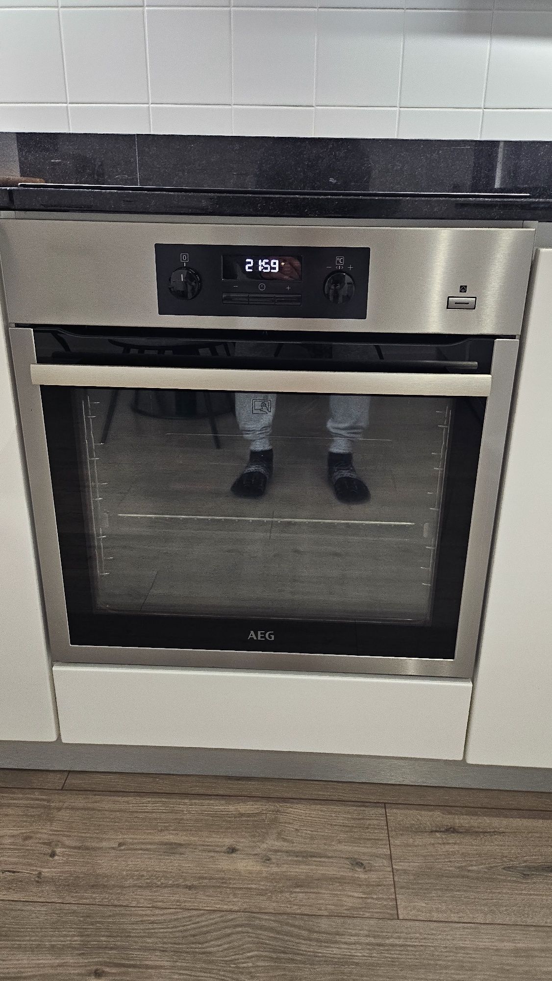 Forno a Vapor AEG PlusSteam A+  71 L - 56 cm - Pirolítico - Inox