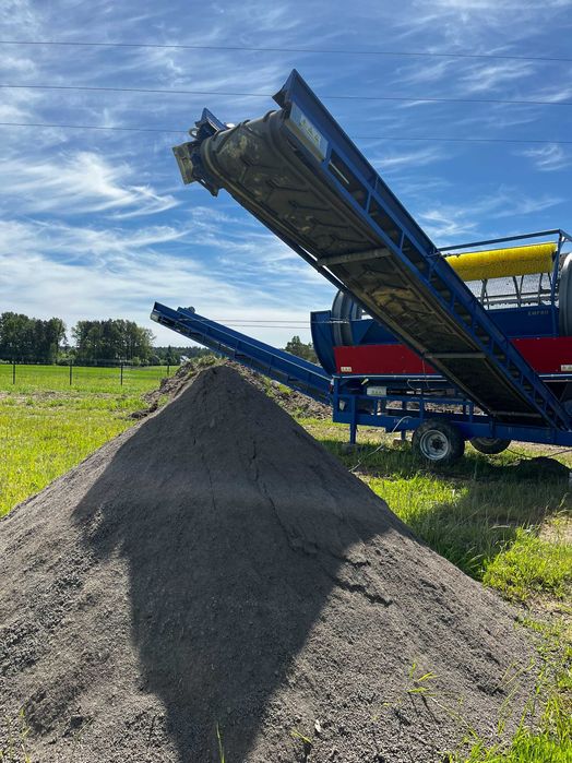 ziemia przesiewana ogrodowa humus żyzna pod trawnik