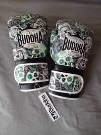 Luvas de boxe/kickboxing 16 oz NOVAS c/ etiqueta Buddha Fightwear