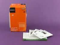 Kolekcjonerskie pudełko i papiery po Sony E PZ 18-105mm F4 OSS