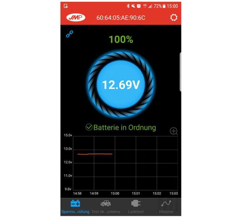 Monitoring stanu akumulatora BLUETOOTH vol.II