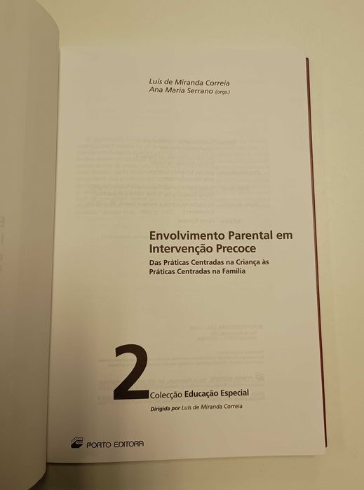 Envolvimento Parental em Intervenção Precoce