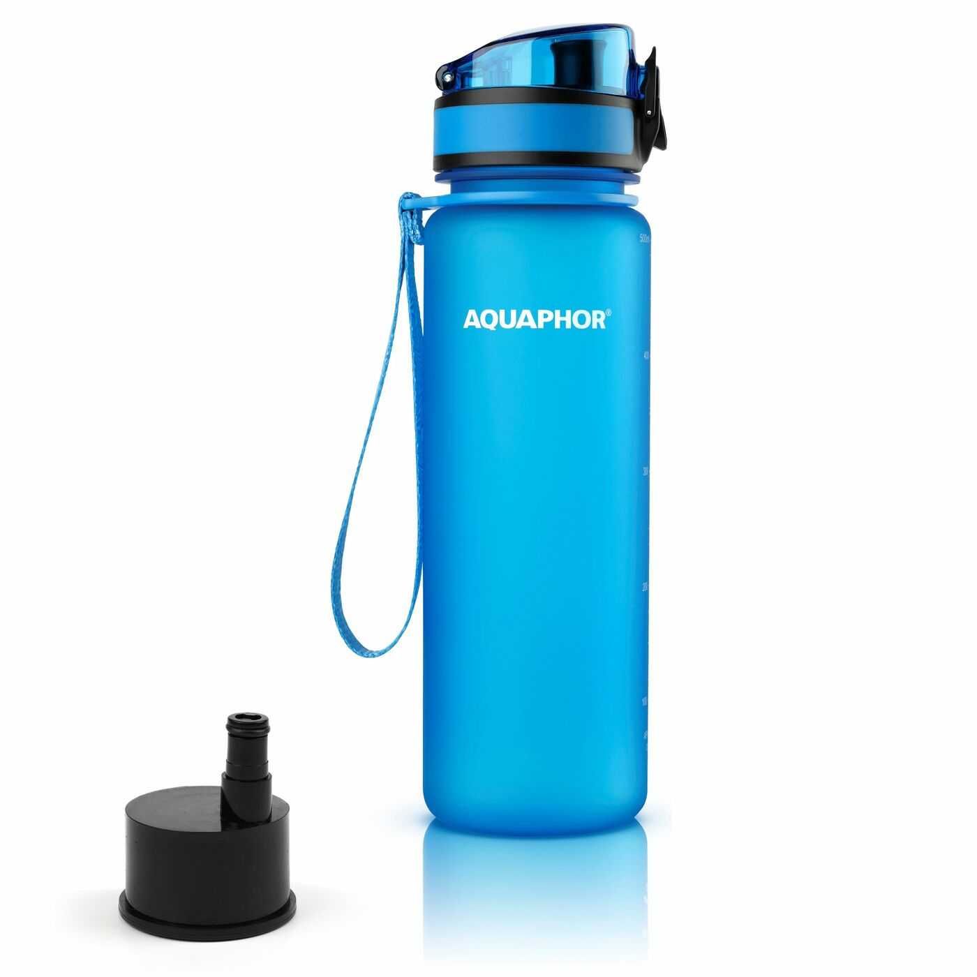 Aquaphor City Butelka Filtrująca 0,5 l niebieska