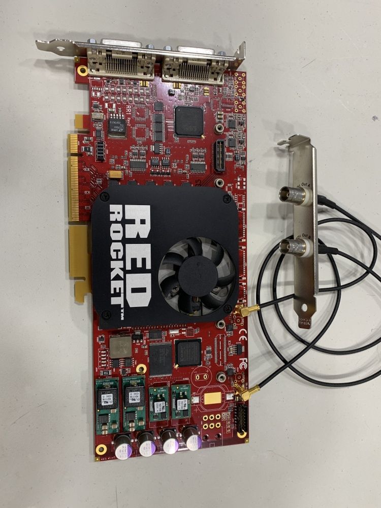 Placa RED ROCKET R3D RED camera decode