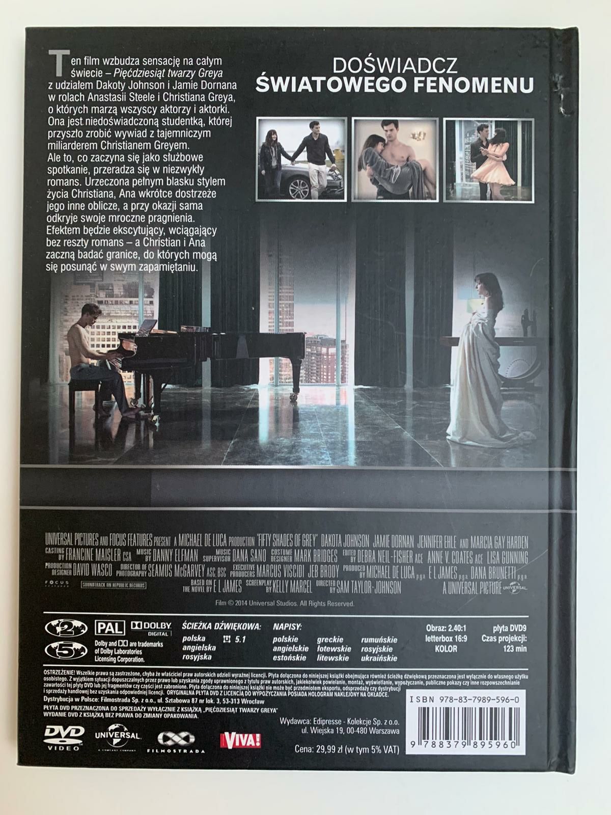 Audiobooki "Grey"- E. L. James+ gratis Film. Lit. obyczajowa. Zestaw